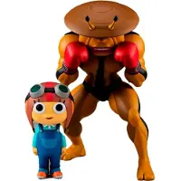 Megahouse Dandadan Doverdemon &amp; Chiquitita Ockult Sofubi-kollektion Vinylfigurer Med Gåva 15 Cm 2 Enheter