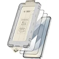 Tech-Protect Quick Set+ 2-pack härdat glas för Samsung Galaxy S26 - Svart