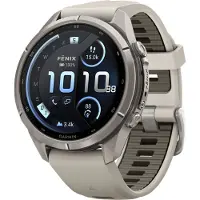 Garmin fenix 9 Pro InReach 43mm AMOLED – Titanium / Dark Sandstone