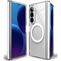 Ringke Fusion Flap magnetiskt MagSafe-fodral för Samsung Galaxy Z Fold 8 Ultra – genomskinligt
