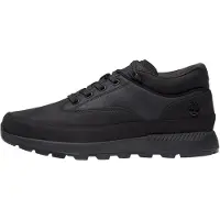 Timberland för män. TB0A5PWKW051 Euro Grid Mid läder sneakers svart (40), Karta, Nobuck, Nyckelband, Casual