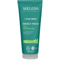 Weleda For Men Energy Fresh 3in1 Shower Gel Duschgel 200 ml