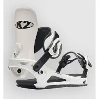 K2 Bond 2027 Snowboardbindningar white, L