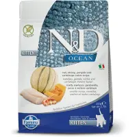 Farmina N&amp;D Ocean Cat Kitten Torsk, räkor, pumpa &amp; melon 300 g