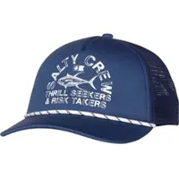 Salty Crew Pitstop Trucker Keps bright navy