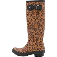 Hunter Gummistövel camel / choklad / svart