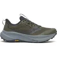 Saucony - Trailskor - Xodus Ultra 4 GORE-TEX Fatigue/Cinder för Unisex - Storlek 42,5 - Khaki