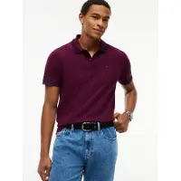 Tommy Hilfiger Tommy Jeans Austin Leather Rectangular Buckle Belt