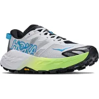 Hoka One One - Trailskor - Speedgoat 7 W Frost/Neon Yuzu för Unisex - Storlek 40 2/3 - Grå
