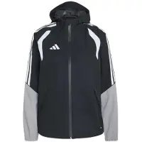 Adidas Regnjacka Tiro 26 - Svart/Grå/Vit Dam, storlek Large