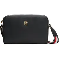Tommy Hilfiger Axelremsväska 'JOY' marinblå / knallröd / off-white