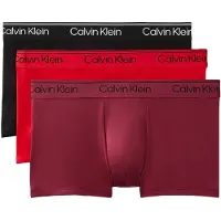 Calvin Klein 3 Pack Low Rise Trunks Flex Microfibre Stretch