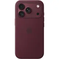 Apple iPhone 18 Pro Silicone Case with MagSafe - Burgundy