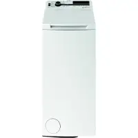 Whirlpool TDLRBX 6252BS EU - Tvättmaskin - bredd: 40 cm - djup: 60 cm - höjd: 90 cm - toppmatad - 42 liter - 6 kg - 1151 rpm - vit