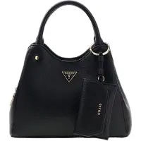 GUESS Shoppingväska 'Cabas Lorella Petit Black' svart