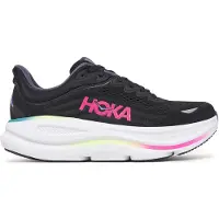 Hoka One One Women's Bondi 9 Black/Neon Dragonfruit