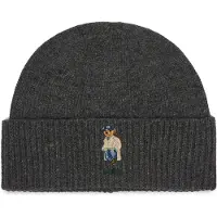Ralph Lauren Mössa beige / marinblå / mörkgrå
