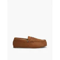 Tommy Hilfiger Flag Embroidery Driver Slippers