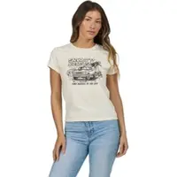 Salty Crew Truck Stop Modern T-Shirt off white, XS