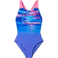 Speedo Baddräkt - Splashback - Månsken Lavender/Hope - - 13-14 år (158-164) - Badkläder