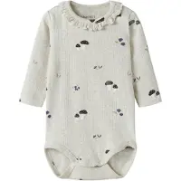 Name it Body l/ä - NbfOlefin - Peyotemelange - - 68 - Body L/Ä