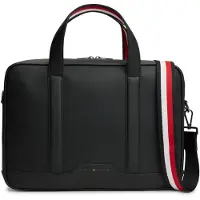 Tommy Hilfiger Textured Global Stripe Laptop Bag