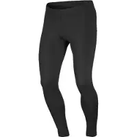 Salomon - Trail running kläder - Shkout Core Warm Tights M Deep Black för Unisex - Storlek XL - Svart