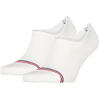Tommy Hilfiger Tommy Jeans 2 Pack Flag Embroidery Footie Socks
