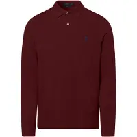 Ralph Lauren Polotröjor med långa ärmar Polo Ralph Lauren POLO COUPE DROITE EN COTON BASIC MESH