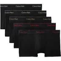 Calvin Klein 5 Pack Low Rise Trunks Icon Cotton Stretch