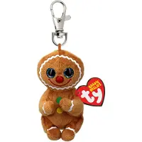 TY Beanie Boos Clip Christmas Cuddly Cookie 15 cm