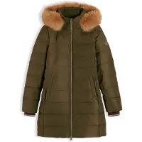 Tommy Hilfiger Vinterkappa mörkbrun