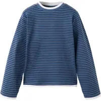 Mango KIDS T-shirt 'RAYITA' marinblå / opal / vit
