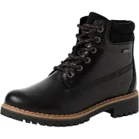 Tamaris Boots med snörning svart