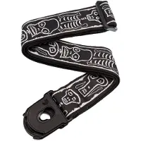 Planet Waves 50PLJS01 Joe Satriani Planet Lock Strap Skull N Bones
