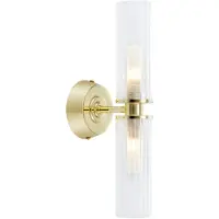 Markslöjd Rimini Vägglampa Mässing