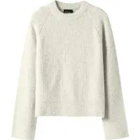 LMTD Tröja - Stickad - Noos - NlfKleaves - Antique White - - 9-10 år (134-140) - Tröja