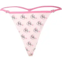 Juicy Couture String rosa / svart / vit