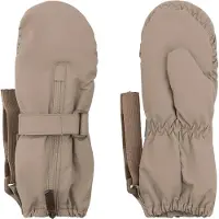 Mini A Ture Vantar - MatCaesar Fleece - Grey Brown m. Dragkedja - - 18-24 mån - Vantar