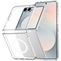 Tech-Protect Samsung Galaxy Z Flip8 Flexair Magnetisk Hybrid Skal - Genomskinlig