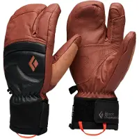 Black Diamond Spark Finger Gloves Dapper Red