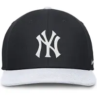Nike Mlb New York Yankees Dri-fit Pro Structured Square Bill Keps