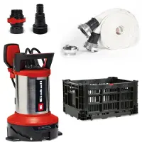 Einhell 4181515 Power X-Change Flutset GE-DP 7535 N LL Smutsvattenpump dränkbar 18500 l/h 9 m