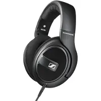 Sennheiser HD 569 - HD 5 - hörlurar med mikrofon - fullstorlek - kabelansluten - 3,5 mm kontakt - svart