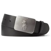 Ralph Lauren Bälte 'VACCHETTA' svart