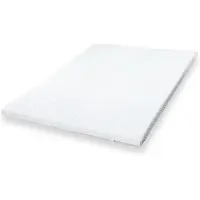 THE WHITE STONE Madrasskydd i memoryskum | Madrassutjämnare 6 cm 160 x 190 cm vit