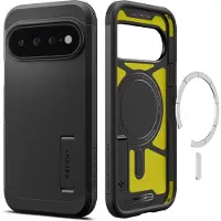 Spigen Tough Armor Mag MagSafe-fodral till Google Pixel 11 Pro XL – svart