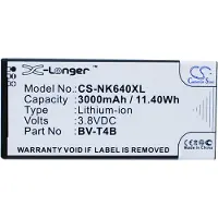 Cameron Sino Batteri till SmartPhone, Mobil för Microsoft Lumia 640 XL, RM-1062, RM-1063