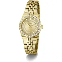 GUESS Analog klocka 'VERA' guld