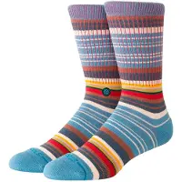 Stance - Strumpor - Jorongo Pop Crew Windwardblue för UnisexBomull - Storlek 38-42 - Blå